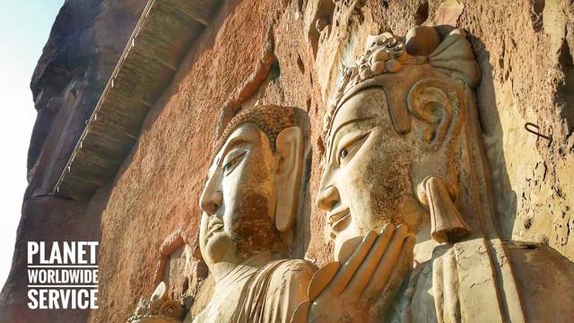 หมู่พุทธคูหาจำหลักไม่จี้ซาน