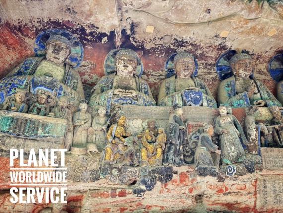 ผาหินแกะสลักต้าจู๋  มรดกโลก UNESCO