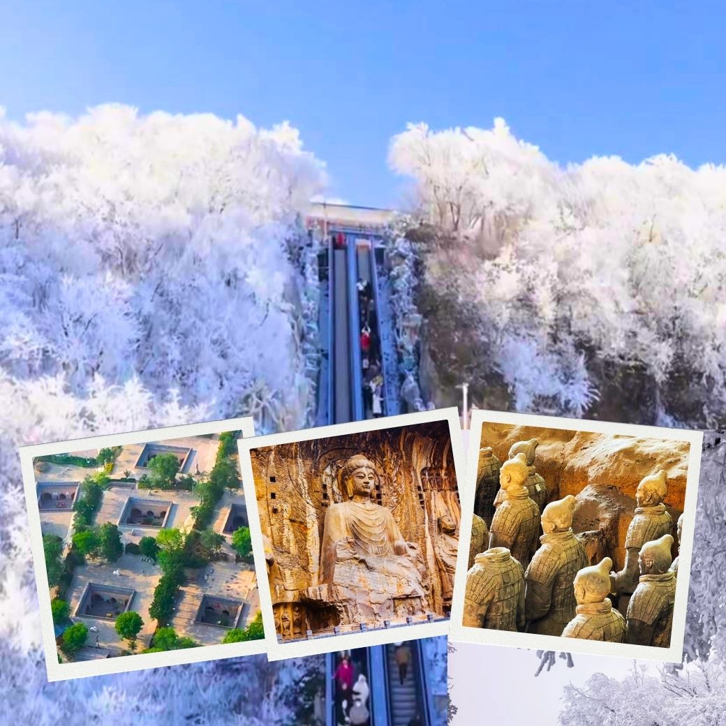 LONGTOUSHAN XI'AN LOUYANG 5★ ทัวร์หลงโถวซาน ซีอาน ลั่วหยาง บ้านใต้ดินส่านโจว วัดเส้าหลิน ศาลเปาบุ้นจิ้น