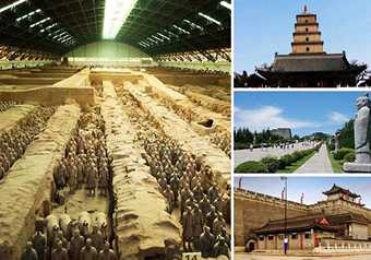 ทัวร์จีน แกรนด์ทัวร์ซีอาน สุสานทหารดินเผา สุสานถังเฉียนหลิง พิพิธภัณฑ์หมู่บ้านโบราณ 6,000 ปี