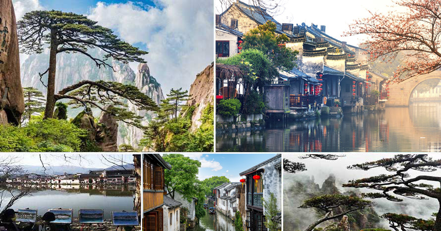 ทัวร์หวงซาน เมืองโบราณหงชุน เมืองโบราณริมน้ำซีถัง เซี่ยงไฮ้ ทัวร์หวงซาน เมืองโบราณหงชุน เมืองโบราณริมน้ำซีถัง เซี่ยงไฮ้