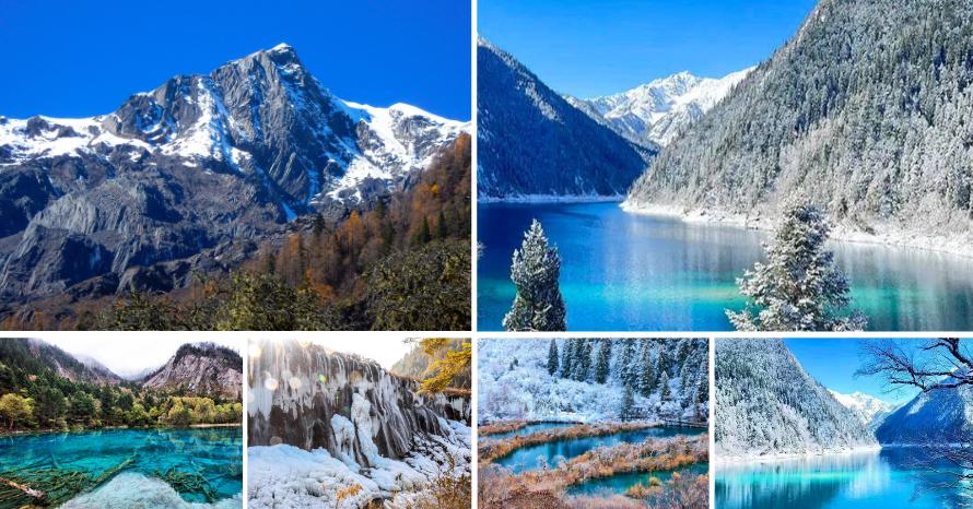 ทัวร์จิ่วจ้ายโกว ภูเขาสี่ดรุณี ช่วงหิมะสวยงาม ทัวร์จิ่วจ้ายโกว ภูเขาสี่ดรุณี ช่วงหิมะสวยงาม