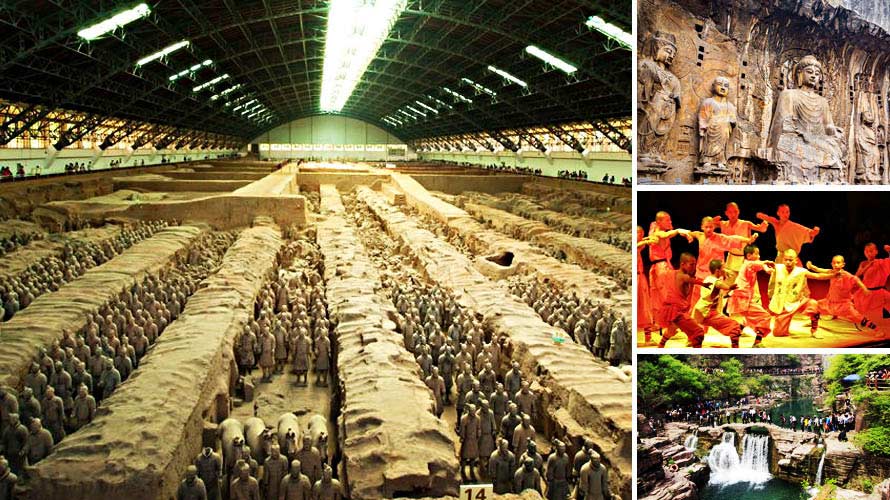 ทัวร์จีน ทัวร์ซีอาน เจิ้งโจว ลั่วหยาง สุสานทหารดินเผา ถ้ำหลงเหมิน วัดเส้าหลิน ศาลไคฟง 6 วัน ทัวร์จีน ทัวร์ซีอาน เจิ้งโจว ลั่วหยาง สุสานทหารดินเผา ถ้ำหลงเหมิน วัดเส้าหลิน ศาลไคฟง 6 วัน