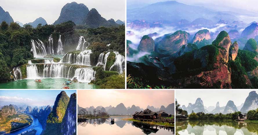 ทัวร์น้ำตกเต๋อเทียน ถ้ำคริสตัล ถ้ำหน้าต่างสวรรค์ หนานหนิง ทัวร์น้ำตกเต๋อเทียน ถ้ำคริสตัล ถ้ำหน้าต่างสวรรค์ หนานหนิง