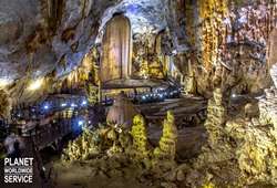 ถ้ำเทียนกุง Thiencung Cave ฮาลองเบย์ สถานที่เที่ยวเวียดนาม ล่องเรือฮาลอง